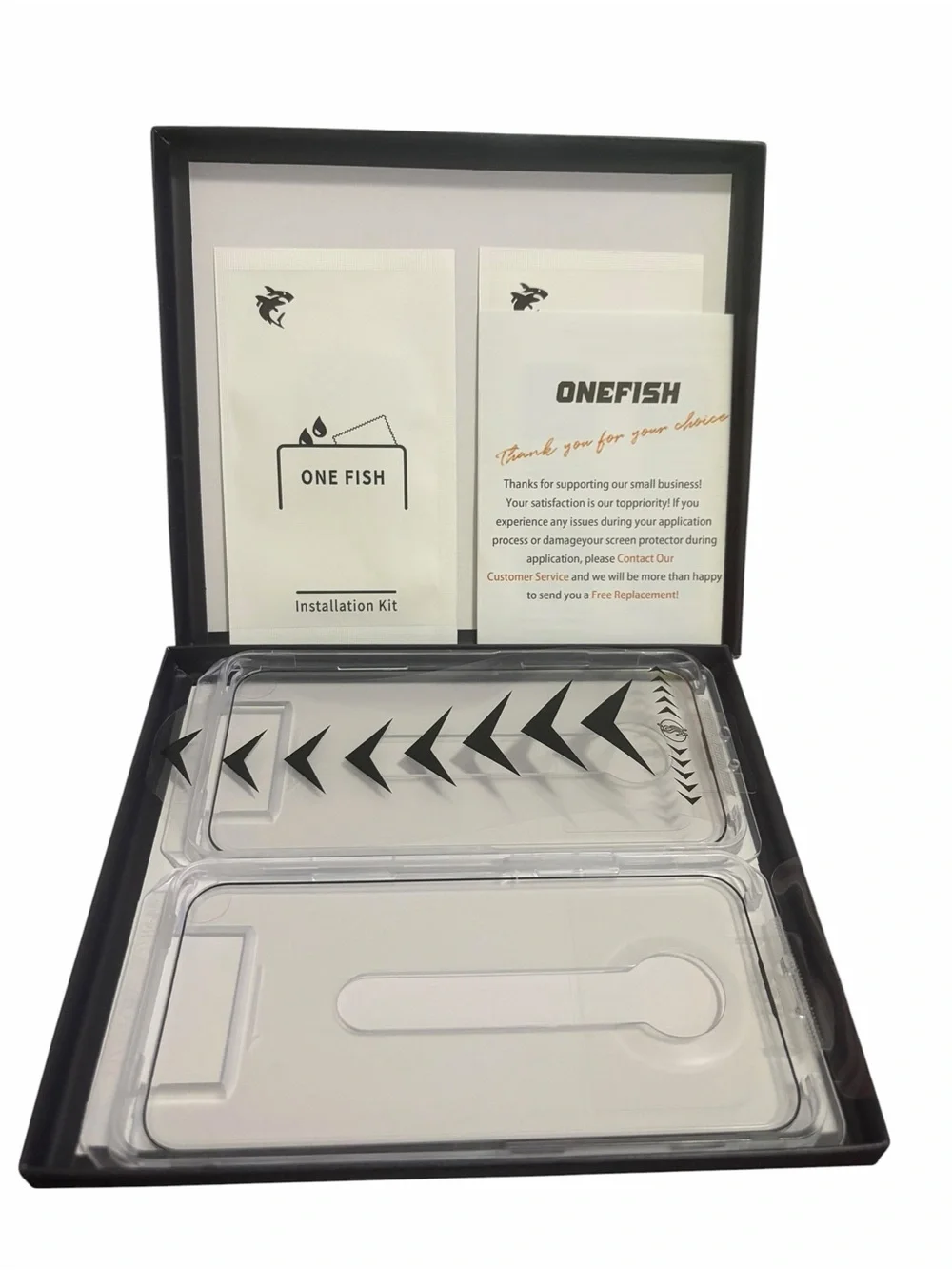 OneFish Screen Protector Installation Kit